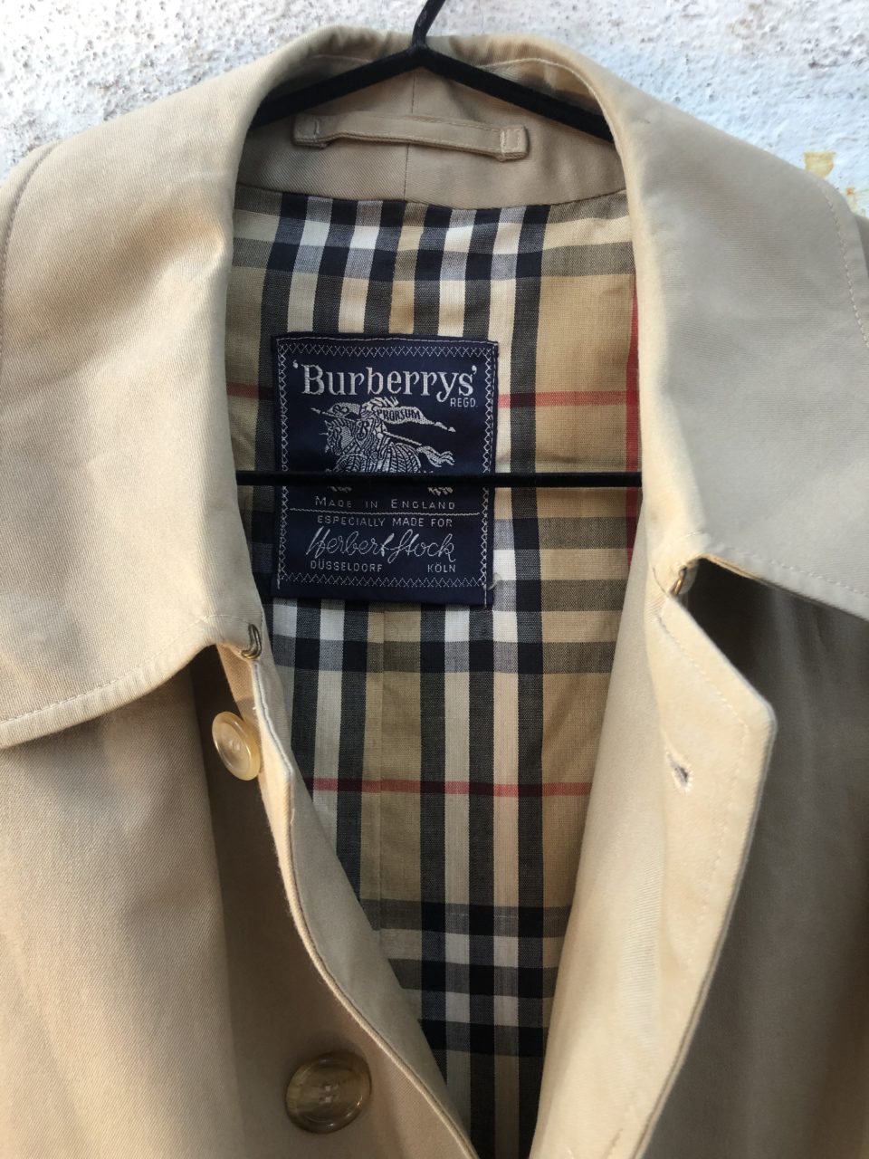 Burberry trenchcoat vintage
